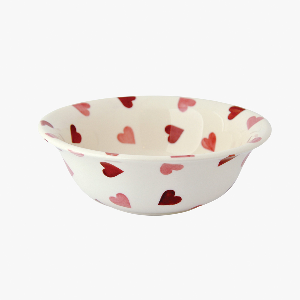 Emma Bridgewater Pink Hearts Cereal Bowl