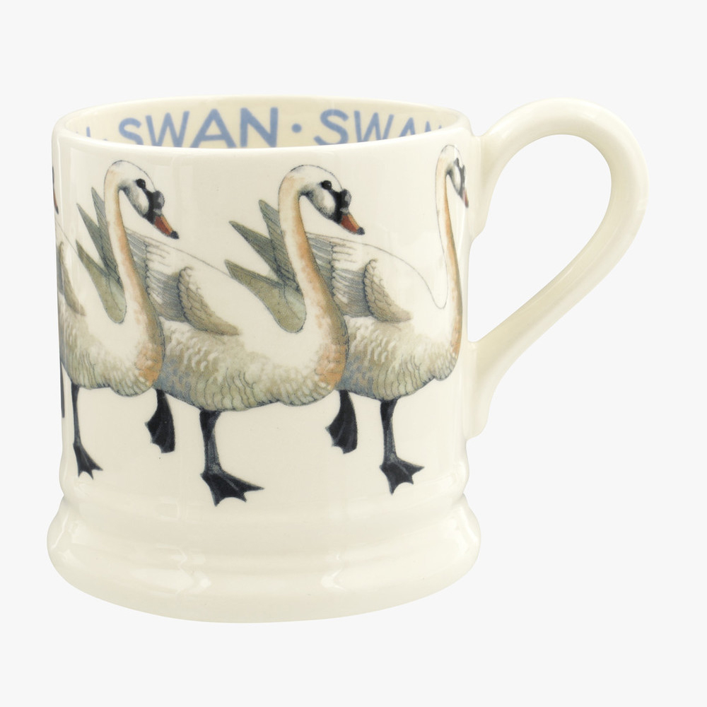 Emma Bridgewater Birds Swan 1/2 Pint Mug 