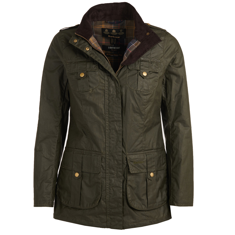Barbour Defence Lightweight Waxed Jacket