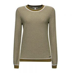 Esprit Jacquard Jumper In A Two-Tone Look