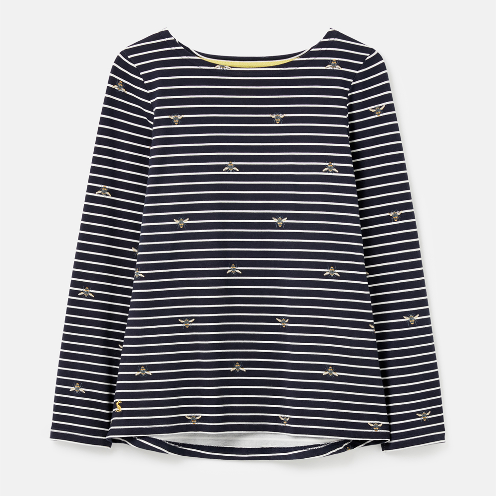 Joules  Harbour Print Long Sleeve Jersey Top