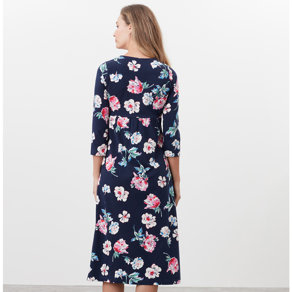 Joules Audrey Midi Dress With Pockets