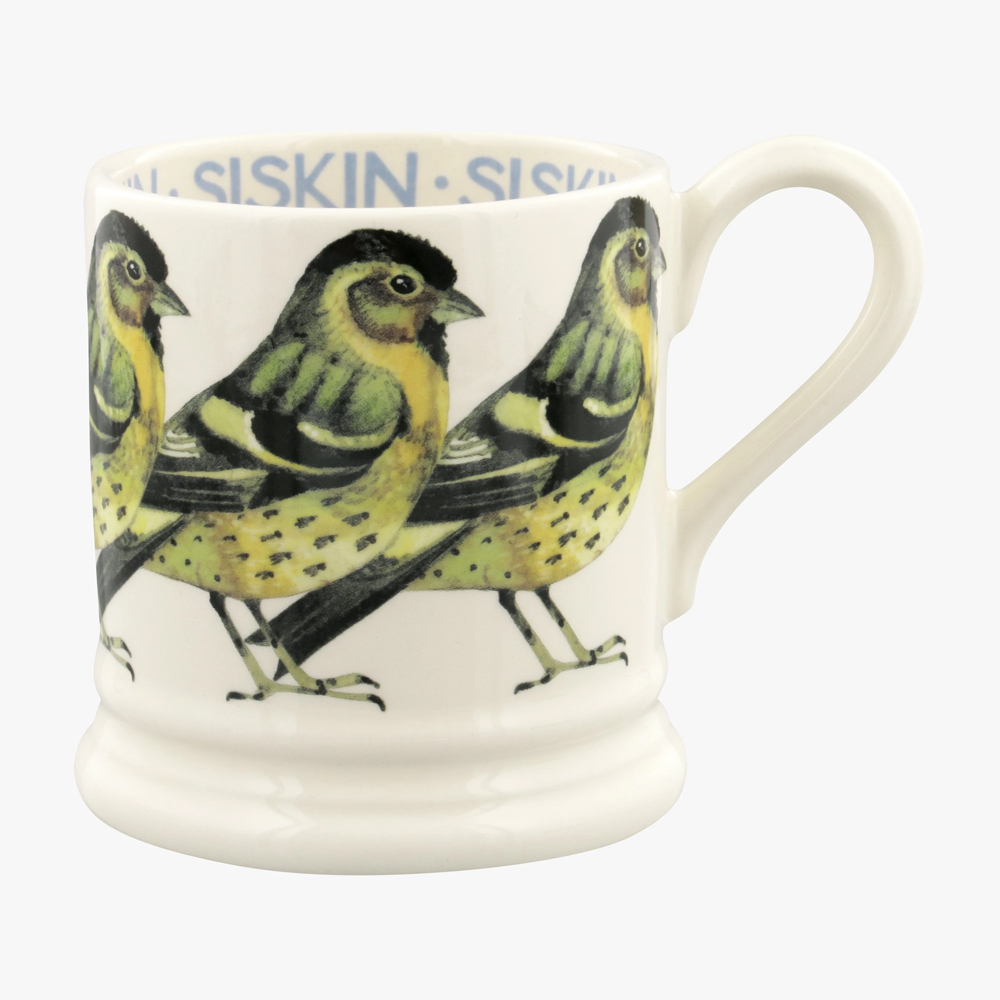 Emma Bridgwater Birds Siskin 1/2 Pint Mug