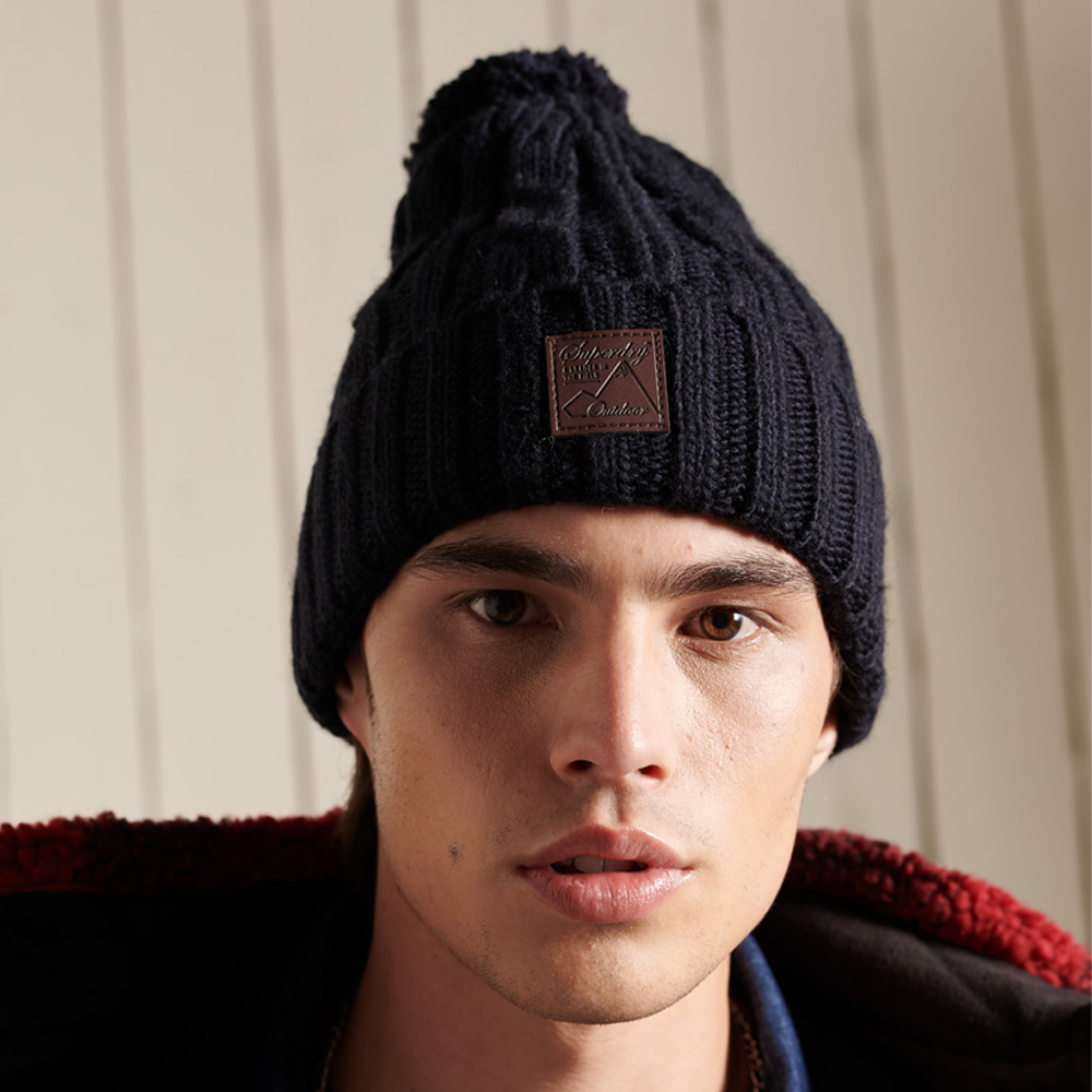 Superdry Trawler Cable Beanie