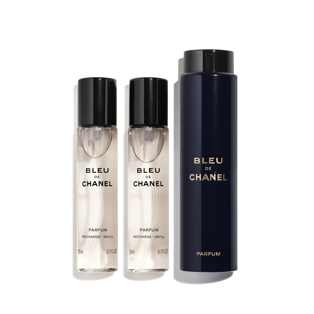 chanel Bleu Parfum Twist & Spray 3X20ml 