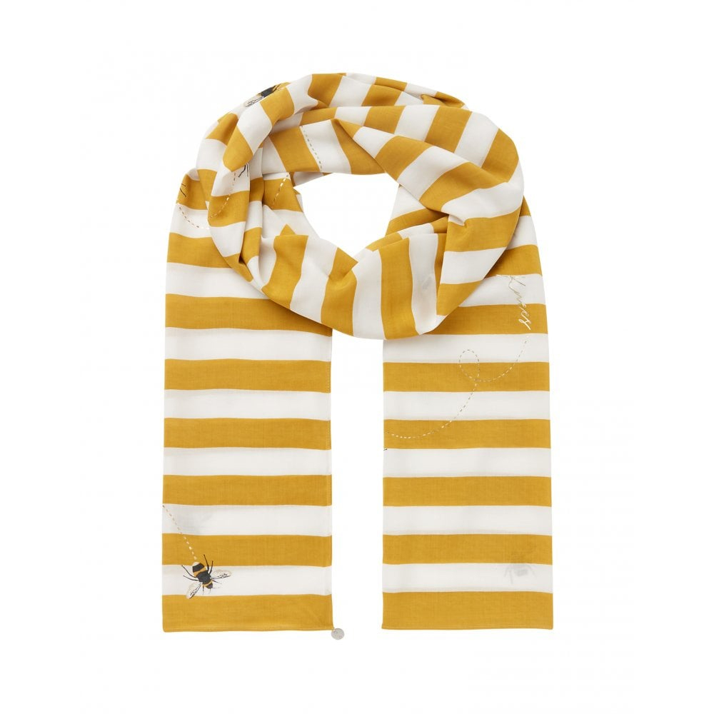 Joules Eco Conway Lightweight Printed Scarf